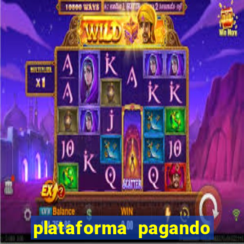 plataforma pagando bem hoje